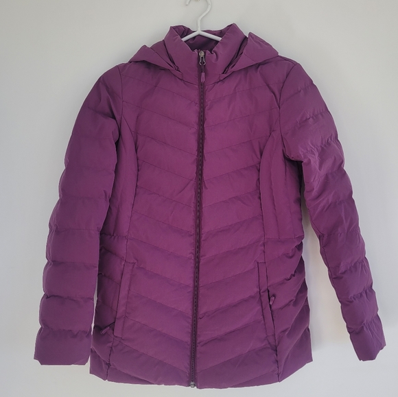 Warm hiking purple puffer - Picture 1 of 6